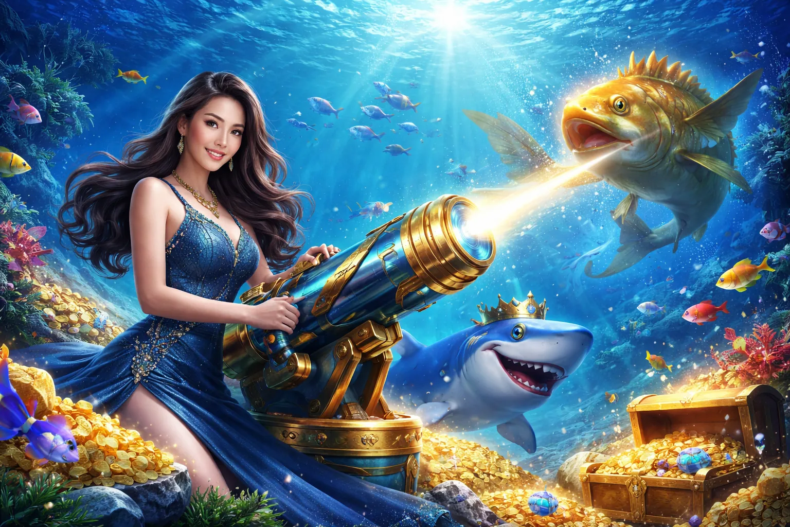 Hình nền game đổi thưởng bắn cá Kim88